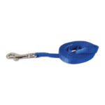 PETMATE NYLON DOG LEAD 3/8"X4' ROYAL BLUE