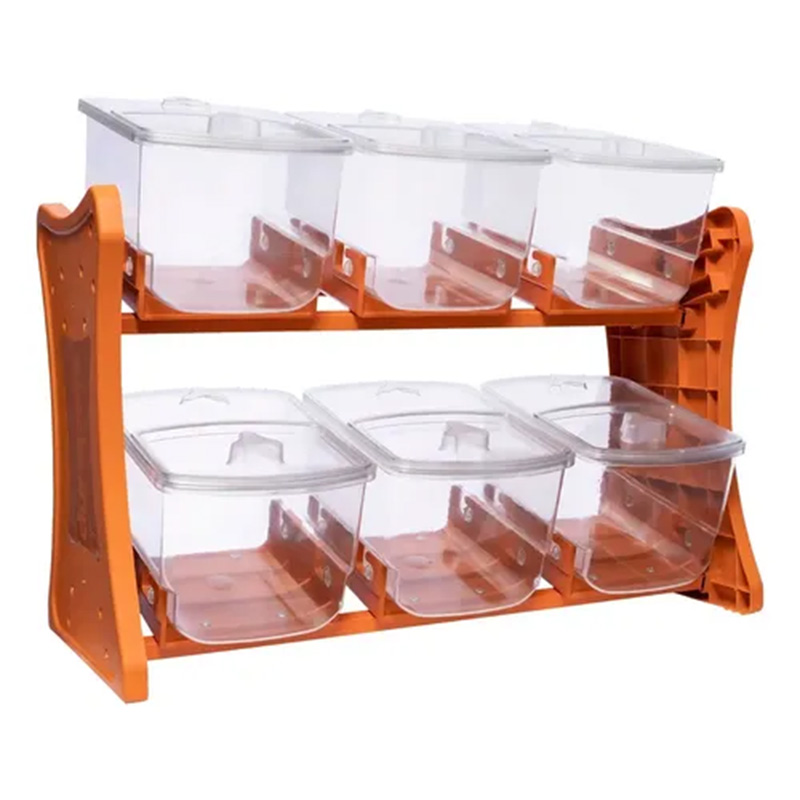 BN14731 DURAPETS GABINETE POS PARA MOSTRADOR NARANJA 3X2 - SIMPLE - Image 1