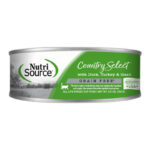 NUTRISOURCE COMIDA HÚMEDA PARA GATO PATO, PAVO Y CODORNIZ