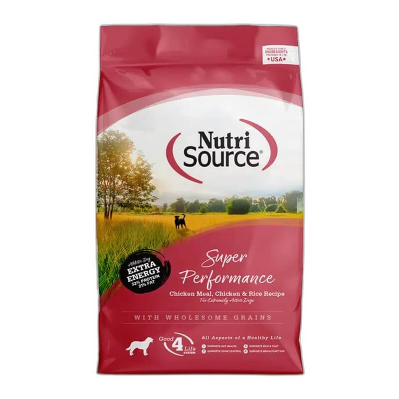 DT1BDD21213X NUTRISOURCE SUPER PERFORMANCE CHICKEN & RICE - Image 1