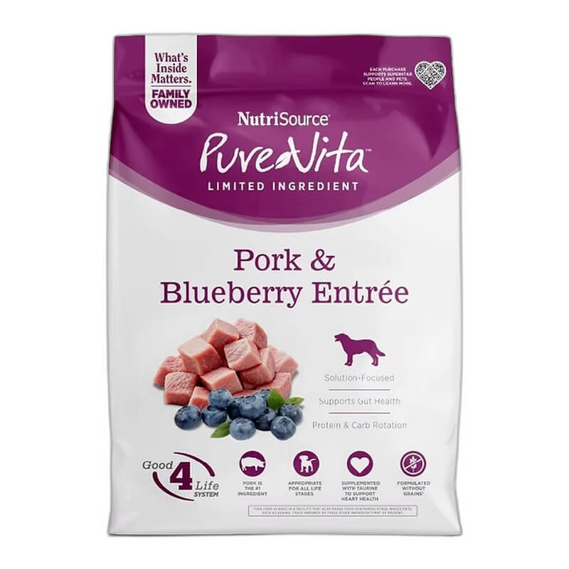 DT1BDD798 PURE VITA PORK & BLUEBERRY ENTRÉE GF - Image 1