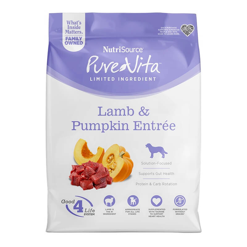 DT1BDD807 PURE VITA LAMB & PUMPKIN ENTRÉE GF - Image 1