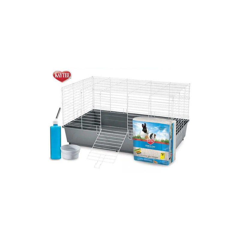 EGM1100542613 KAYTEE HABITAT STARTER KIT RABBIT OR MULTIPLE GUINEA PIG - Image 1
