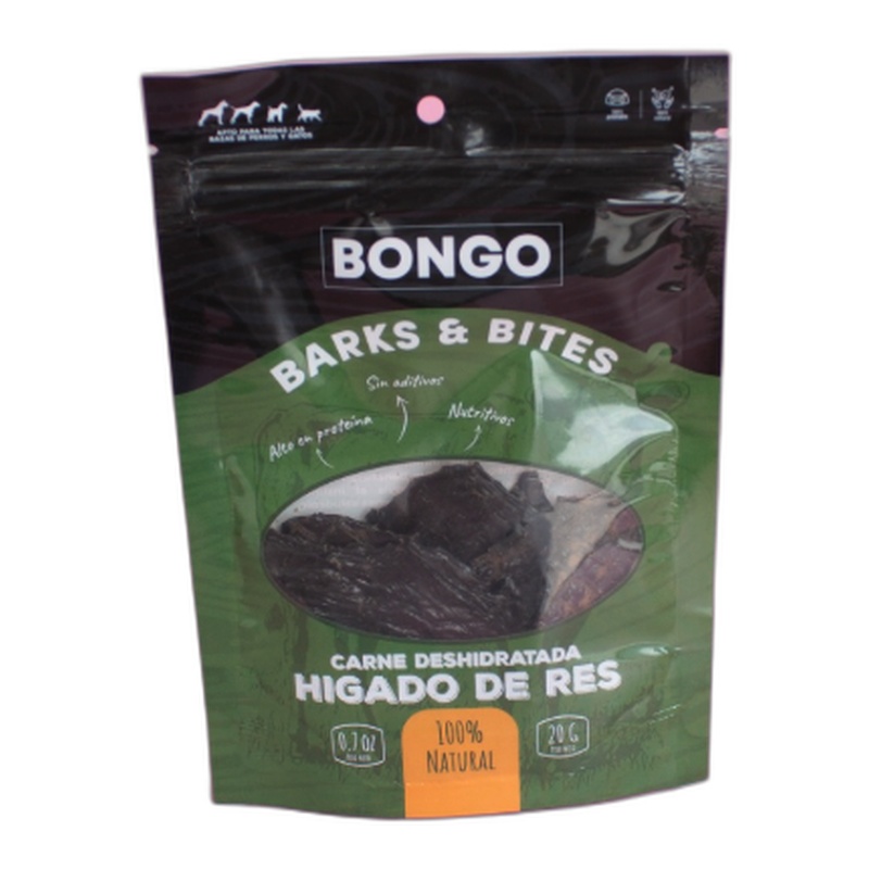 EGM110515 BONGO BARKS & BITES – HIGADO DE RES DESHIDRATADO - Image 1