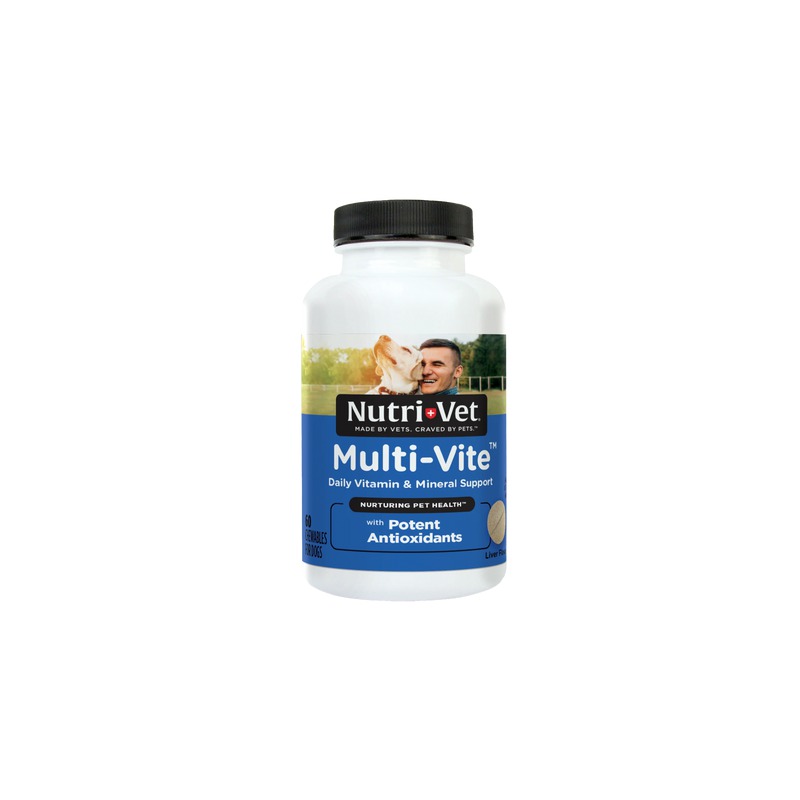 EGM1500215 NUTRI-VET MULTI VITE CHEWABLES 60 TABS - Image 1