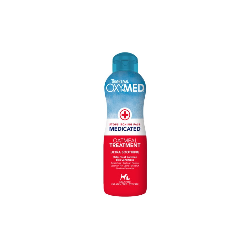 EGM1500333 TROPICLEAN OXY MED MEDICATED OATMEAL TREATMENT - Image 1