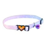 COLLAR PARA GATO SAFE CAT– ROSADO CON ESTRELLAS