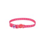 COLLAR PARA GATO SAFE CAT – ROSA CON PUNTOS