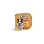 SIMBA BANDEJA DE ALUMINIO PARA PERRO - PATÉ DE POLLO E HÍGADO