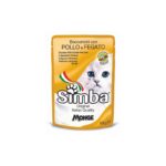 SIMBA POUCH PARA GATO - CHUNKIES DE POLLO E HÍGADO