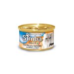 SIMBA LATA PARA GATO - MOUSSE DE POLLO Y PAVO