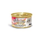 SIMBA LATA PARA GATO - MOUSSE DE CORAZÓN E HÍGADO DE POLLO