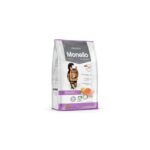 MONELLO PREMIUM GATOS CASTRADOS – PAVO Y SALMON