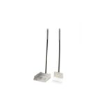 RECOGEDOR DE 2 PIEZAS PETMATE - PALA Y ESPATULA DE ALUMINIO