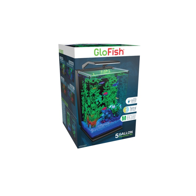 EGM178239 KIT GLOFISH AQUARIUM KIT – 5G - Image 1