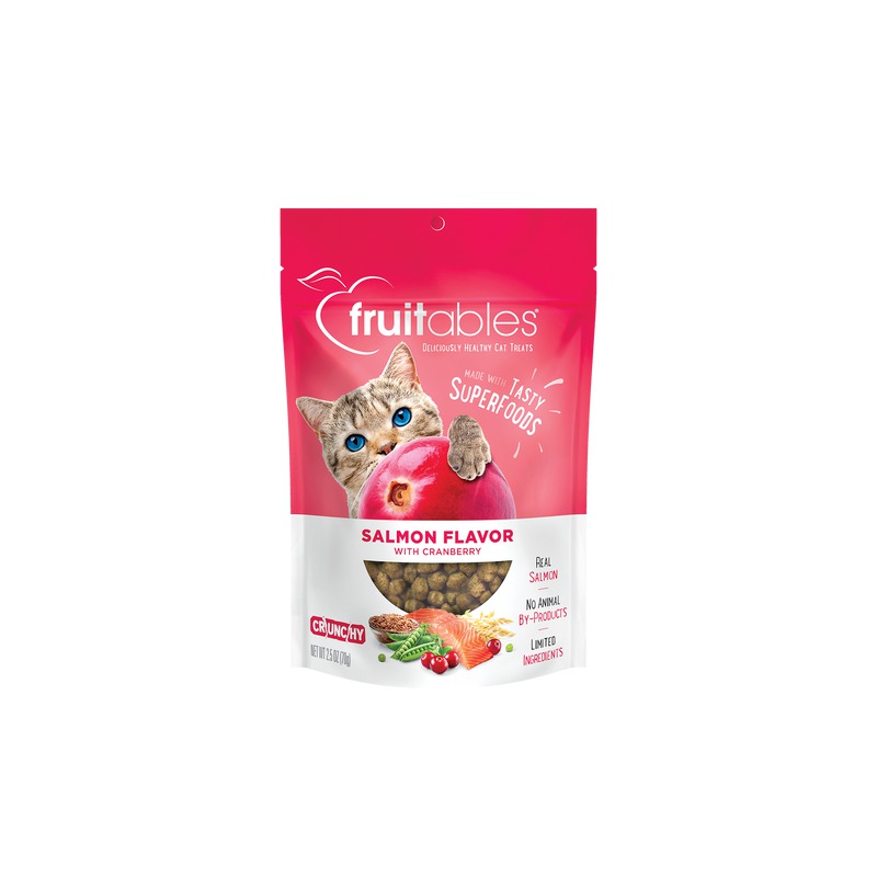 EGM1800850 FRUITABLES CAT TREATS SALMON WITH CRANBERRY - SALMÓN CON ARÁNDANO - Image 1