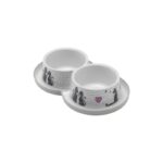 PLATO DOBLE TRENDY DINNER 2x350ml - CATS IN LOVE