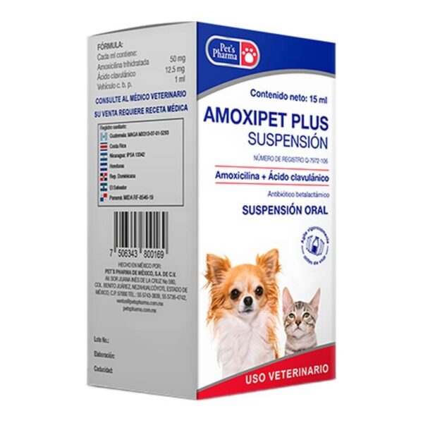 AMOXIPET PLUS SUSP 15 ML
