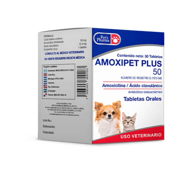 AMOXIPET PLUS TABS 50