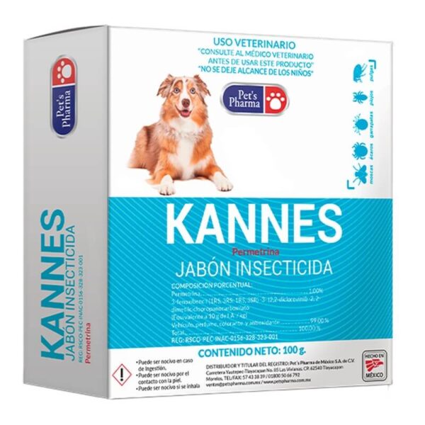 KANNES INSECTICIDA JABON 100 GR