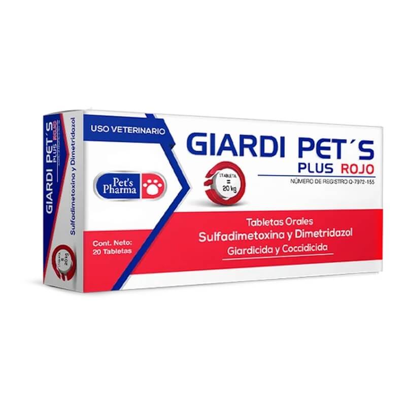 GV1PET533 GIARDI PETS PLUS ROJO C/20 TABS - Image 1