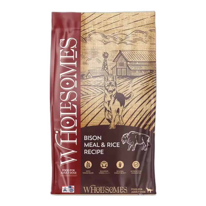 NH1000033 WHOLESOMES BISON MEAL & RICE - Image 1