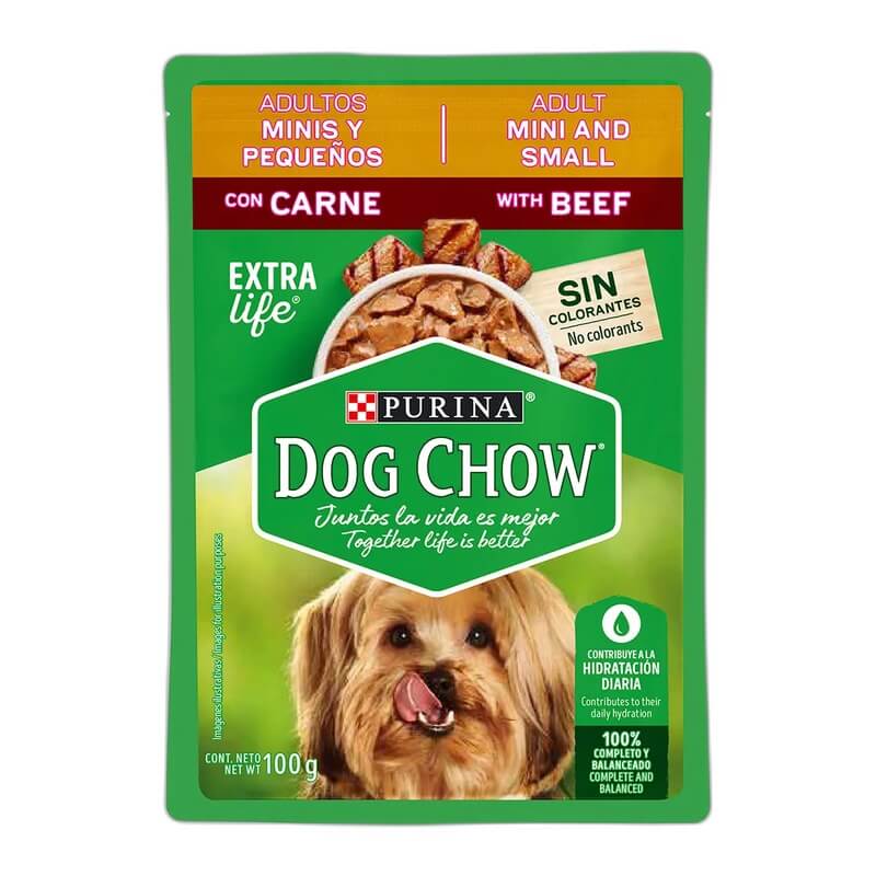PR112478196 DOG CHOW ADULTO MINIS Y PQUEÑOS CARNE - Image 1