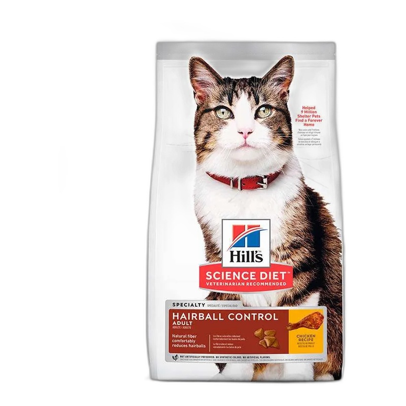 SP0CFH1 HILL'S SCIENCE DIET FELINO ADULTO HAIRBALL CONTROL - Image 1