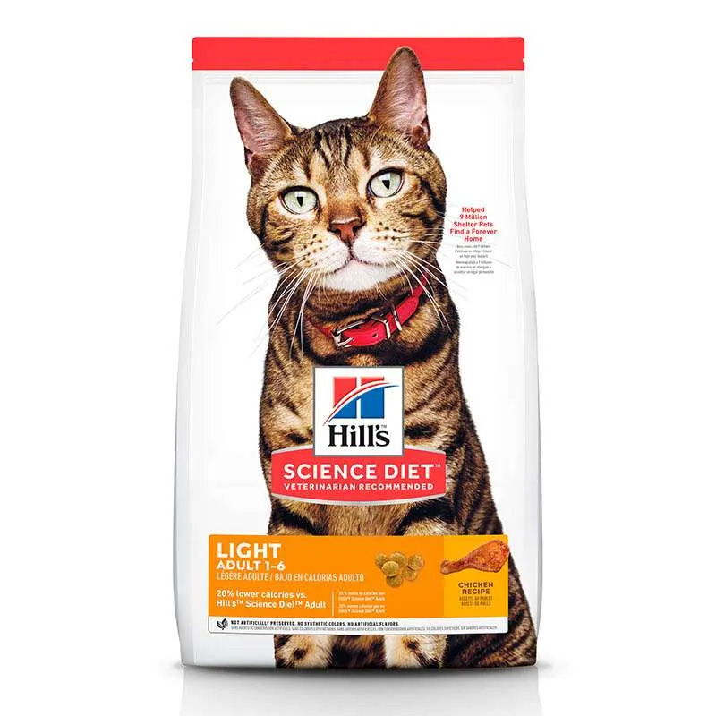SP0CFL4 HILL'S SCIENCE DIET FELINO ADULTO LIGHT RECETA DE POLLO - Image 1