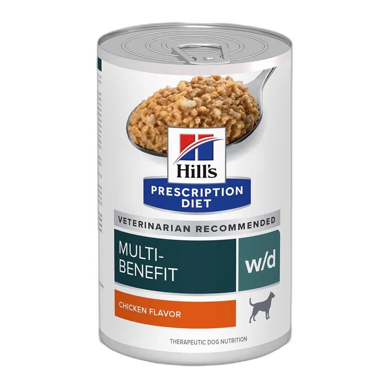 SP0CLW0 HILL'S PRESCRIPTION DIET CANINO W/D ALIMENTO HÚMEDO CON POLLO - Image 1