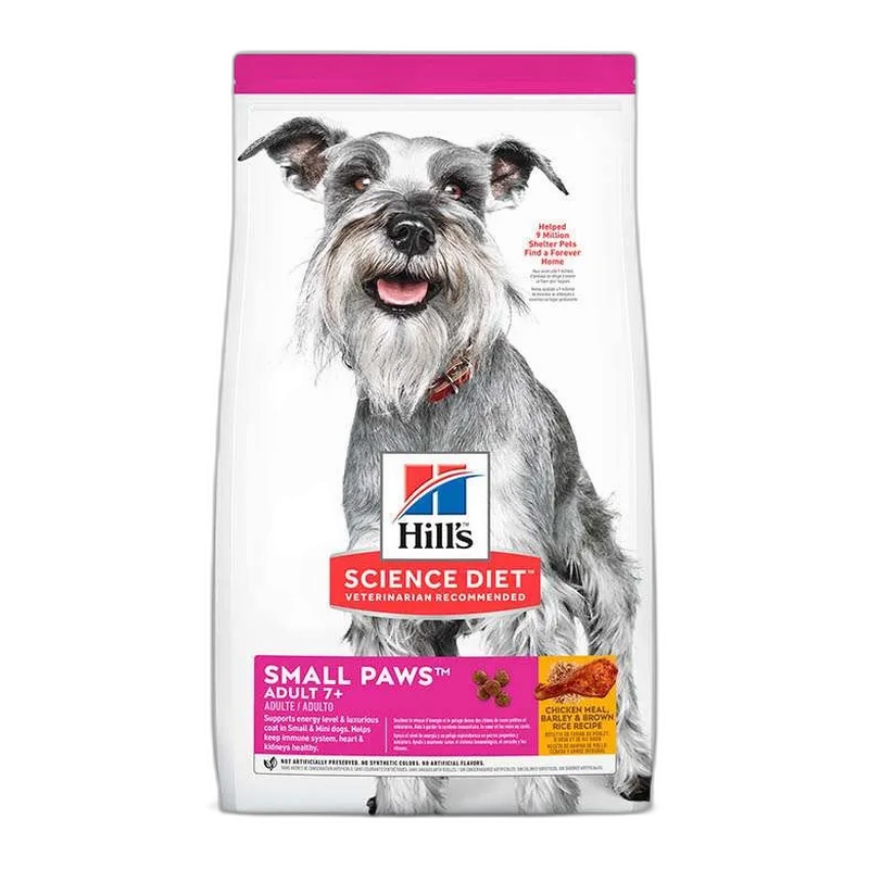 SP1CST3 HILL'S SCIENCE DIET ADULTO 7+ SMALL & MINI RECETA DE POLLO Y ARROZ INTEGRAL - Image 1