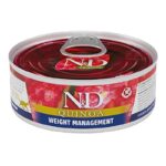 N&D FELINO HÚMEDO QUINOA WEIGHT MANAGEMENT