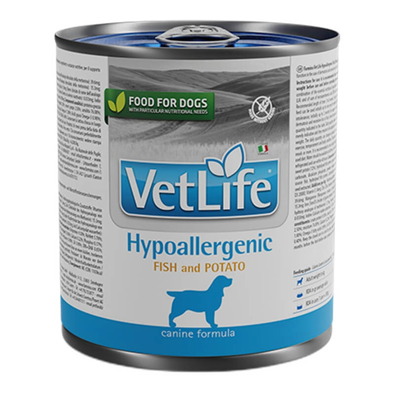 VP08606014102819 VET LIFE CANINO HÚMEDO HIPOALERGÉNIC PEZ - Image 1