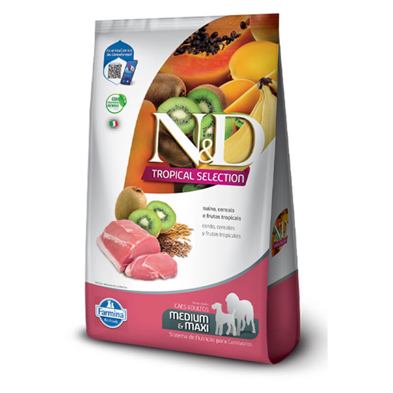 VP17898604436645 N&D TROPICAL SELECTION CANINO CERDO MED&MAX ADULTO - Image 1