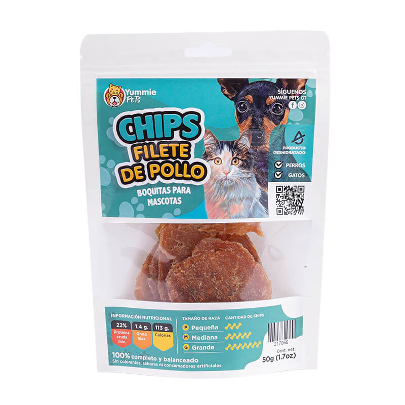 YP1000001 YUMMIE PETS CHIPS FILETE DE POLLO - Image 1