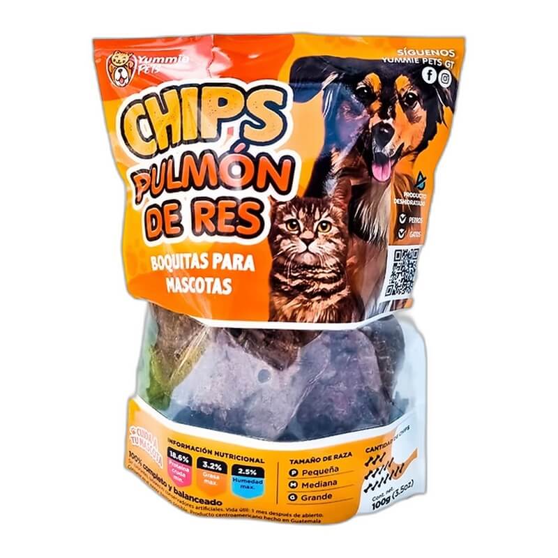 YP1000004 YUMMIE PETS CHIPS PULMÓN DE RES - Image 1
